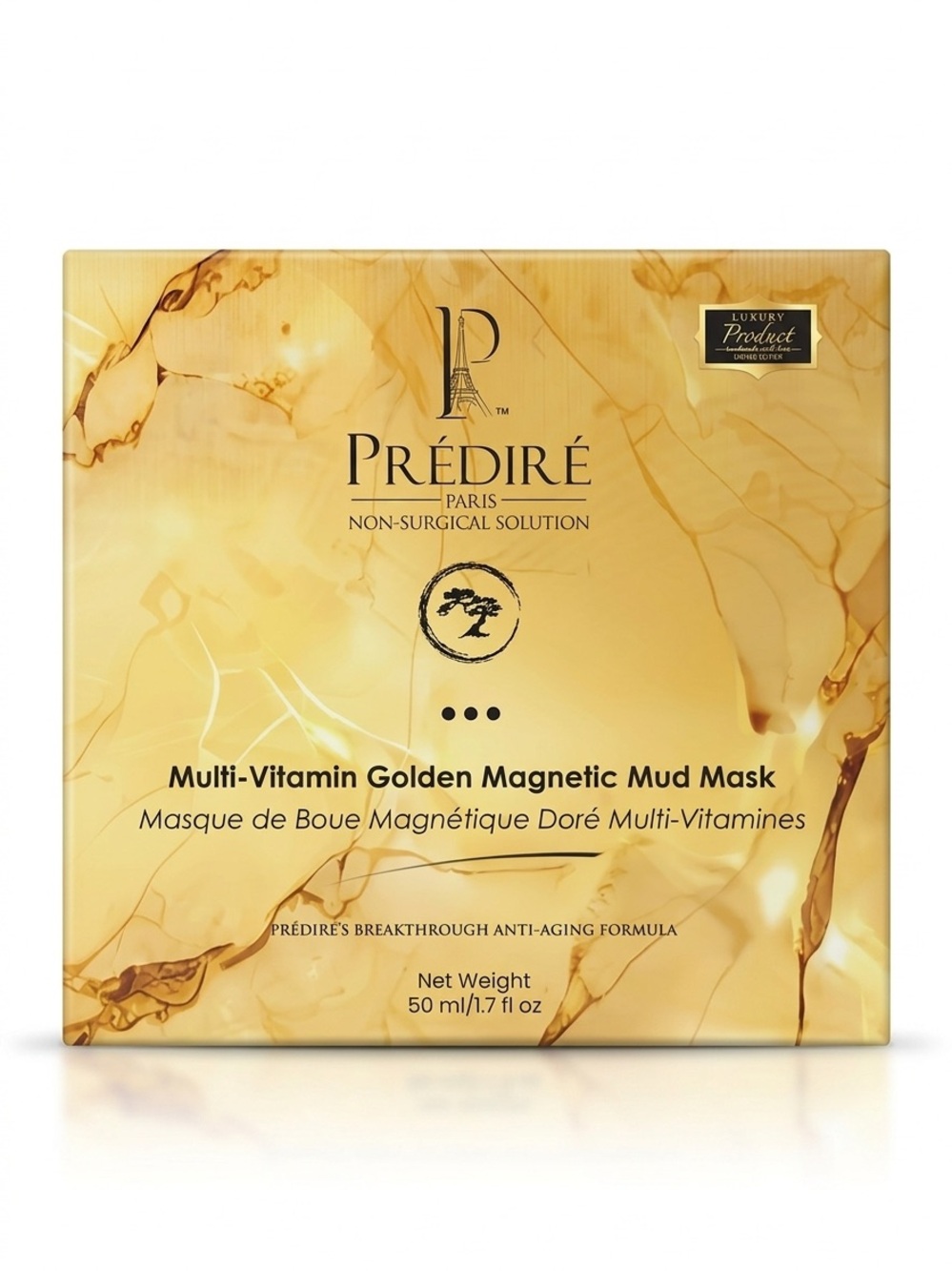 Multi-Vitamin Golden Magnetic Mud Mask — Gold